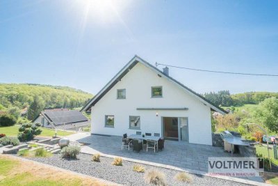ERHOHLUNG - saniertes Einfamilienhaus mit Doppelgarage, PV-Anlage und Traumgarten in Mettweiler!