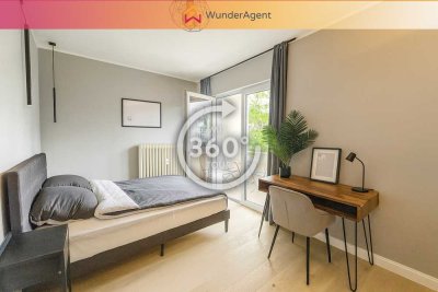 Bezugsfrei - Designerwohnung - mit oder ohne Möbel - mit Südbalkon