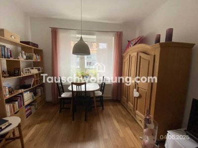 Tauschwohnung: Biete zentrale Wohnung suche mehr Platz mit guter Anbindung