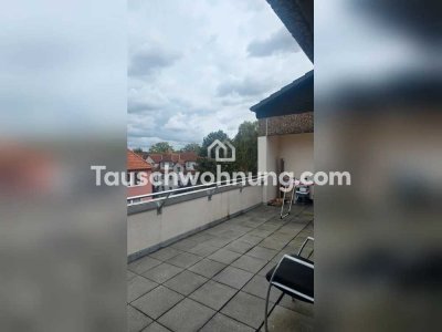 Tauschwohnung: Charmante 3-Zimmer-Wohnung mit Balkon und schöner Terrasse