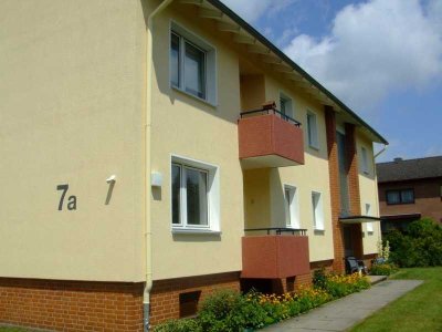 Für Senioren. Renovierte Wohnung mit Balkon und bodengleicher Dusche. B-Schein erforderlich.