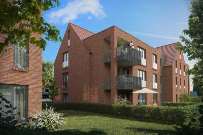 reLAX-Quartier in Lingen: Großzügige 4-Zi.-Whg. mit Balkon / 2 x TG-Stellplatz / barrierefrei / QNG
