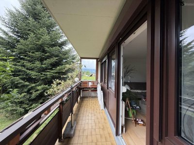 Schruns zentrumsnah: Investoren/Anleger: 3-Zimmer-Wohnung ca. 64 m2 mit Loggia / Balkon ca. 7 m2 - 1 Auto-Abstellplatz