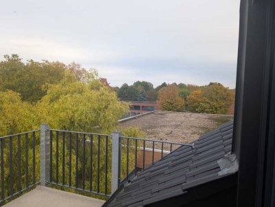 Attika-Wohnung mit Balkon in Münster-Düesberg, 2 Zimmer