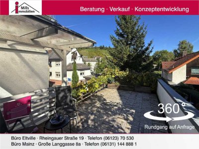 Attraktives freistehendes Einfamilienhaus teilweise mit Blick und schönen Terrassen