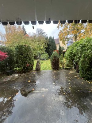 Schöne 3-Zimmer-Wohnung mit Terrasse und großem Garten plus Einbauküche in Heilbronn-Sontheim