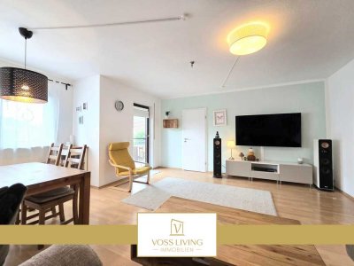 **Gut geschnittene 3-Zimmer-Wohnung mit Balkon – inkl. 1-3 TG-Stellplätze**