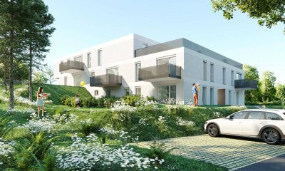 Erstbezug-Top10-3Zi-OG-Dachgarten-Terrasse-2PKW-Abstellplätze im Freien - Miete mit Kaufoption