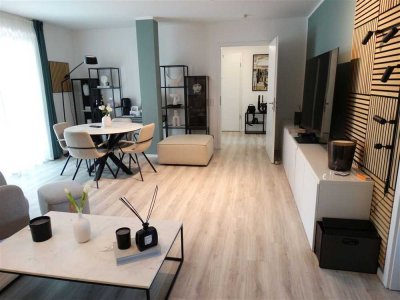 Barrierearme und hochwertig ausgestattete 3-Zi.-EG-Wohnung mit 2 Bädern!