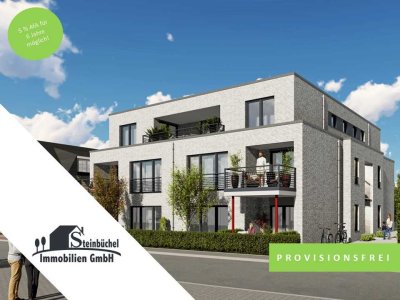 Wohnen auf einer Ebene – Neubau mit sonniger Terrasse