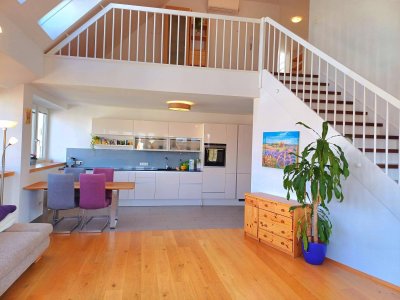 PRIVAT: ELEGANTE 173 M2 WOHNUNG MIT AUSBLICK IN U4-NÄHE, 5 ZIMMER UND 20 M2 TERRASSE