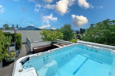 Sommerfrische auf der eigenen Dachterrasse in Maxglan samt Jacuzzi!