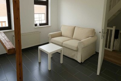 Frisch sanierte 1-Raum-Wohnung mit moderner Ausstattung und kompletter Möblierung