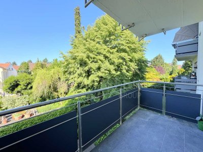Erstbezug nach hochwertiger Sanierung * 2-Zimmer-Wohnung mit idyllischem Fernblick