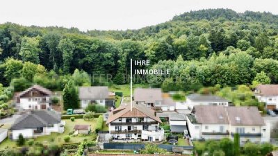 Vielseitiges Mehrfamilienhaus am Waldrand-ideal auch als Pension, mit Blick über Böllenborn