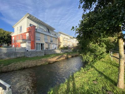 Erdgeschosswohnung direkt an der Goldach