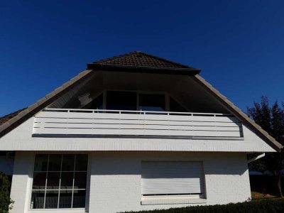 Dachgeschosswohnung mit Loggia in Oberbecksen