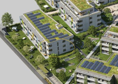 AM FLIEGENSPITZ - 4 Zimmer mit Balkon | Ruhige Lage &amp; Saubere Energie | Provisionsfrei!