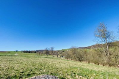 Wohnen in der Idylle: Baugrundstück mit traumhaftem Blick