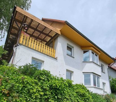 Attraktives Einfamilienhaus mit Einliegerwohnung und Schlossblick in Wernigerode/Hasserode