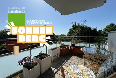 Sonnenberg! 3-Zimmer-Wohnung in Ludwigsburg-Grünbühl