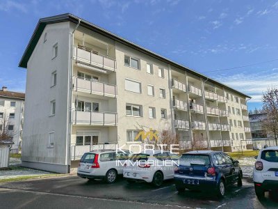TOP Kapitalanlage 
  Attraktive 3-Zimmerwohnung mit West-Balkon 
  in Lindenberg im Allgäu