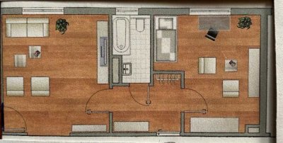 Eigentumswohnung in Köln-Niehl mit optionalen TG-Stellplatz