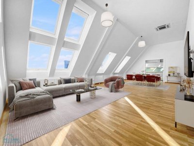 GROSSZÜGIGE DACHTERRASSENMIETE