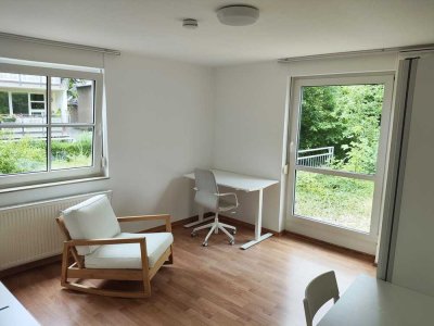 Teil-möbliertes renoviertes 1-Zimmer-Apartment in Beueler Top-Lage - 50m bis zum Rhein