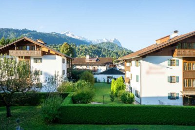 Sehr gut vermietete, sonnige 3-Zimmer Eigentumswohnung in Partenkirchen