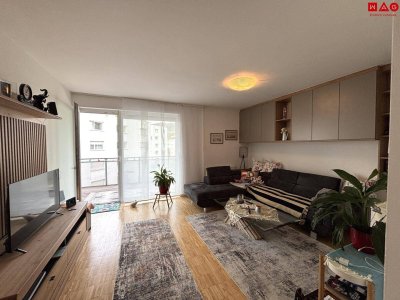 Wohnen mit Qualität – Geräumige 3-Zimmer Wohnung mit großzügiger Loggia!