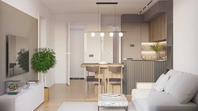 Moderne 2-Zimmer-Wohnung mit Balkon in idyllischer Lage von Hechingen