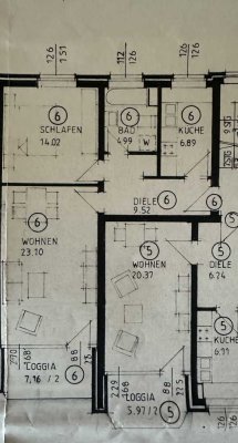 Schöne 2-Zimmer-Wohnung mit Balkon in ruhiger Lage in Gehrden