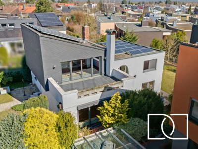 Exklusives Architektenhaus in bester Lage im Babenberger Viertel mit Dachterrasse und Südgarten