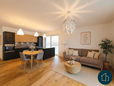 Penthousewohnung, Fahrstuhl in die Wohnung, Energieeffizienzklasse A und riesige Dachterrasse!