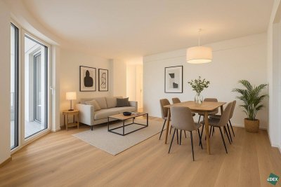 FIRST OCCUPANCY | Modern attic apartment with loggia and terrace