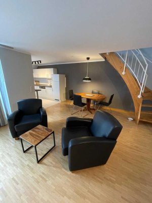 Maisonette-Wohnung auf 2 Ebenen mit Balkon und TG-Stellplatz