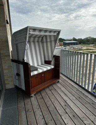 Exklusive 3-Zimmer-Wohnung mit gehobener Innenausstattung mit Balkon und EBK in List auf Sylt
