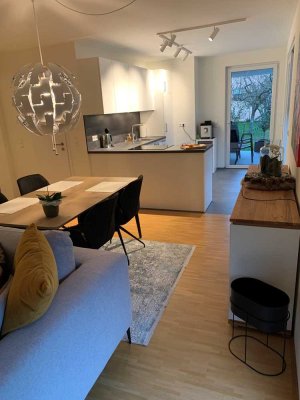 Moderne 3-Zimmer-Wohnung mit Garten im Arlinger