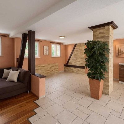 4-Zimmer-Galerie-Wohnung