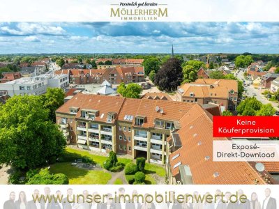 Charmante 2-Zimmer-Wohnung mit sonnigem Balkon in zentraler Lage von Stockelsdorf, provisionsfrei!
