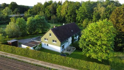 DHH mit Garten - Idyllisches Wohnen mitten in der Natur, mit Platz für Kinder und Tiere