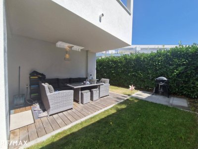 Wohnung mit eigenem Garten und Garagenstellplatz im Zentrum von Bad Vöslau!