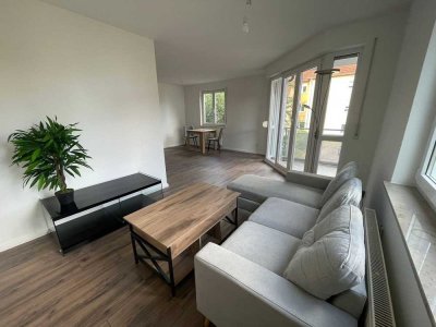 Erstbezug nach Renov! Teilmöblierte 2- Raum-Wohnung nach Renovierung mit neuer EBK- Sofort frei