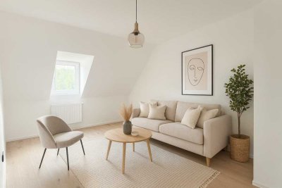 Gemütliche, energetisch sanierte DG-Wohnung in Top Innenstadtlage - ideal für Singles, Paare oder WG