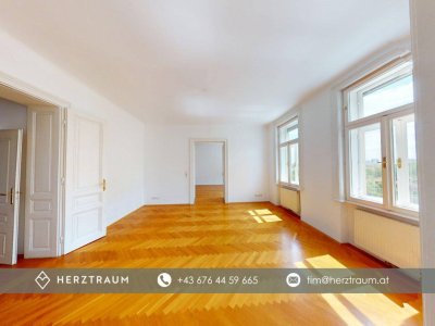 Altbaujuwel mit Seltenheitswert – 157 m² im 2. OG | Erker, Fernsicht &amp; Süd-West-Ausrichtung – PROVISIONSFREI
