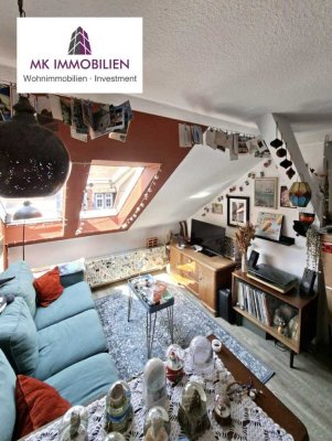 Gemütliche 2-Raum-Dachgeschosswohnung nähe Justizzentrum in Erfurt!