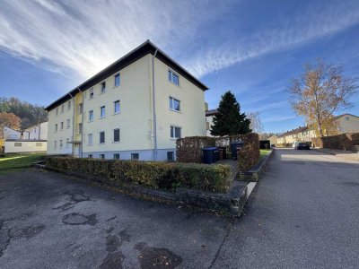 Helle 1-Zimmer-Wohnung mit Balkon und Einbauküche in ruhiger Lage von Vellberg Talheim