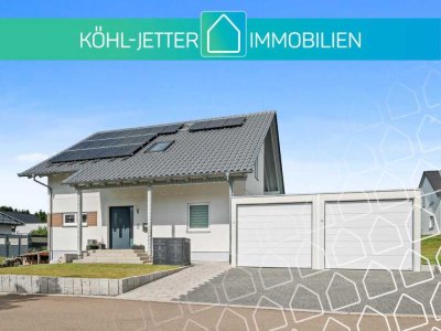 Traumhaftes, neuwertiges Einfamilienhaus mit PV-Anlage in ruhiger Lage von Meßstetten!