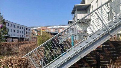 vermietete schöne Gartenwohnung mit 3 Räumen in Teltow Nähe Kanal